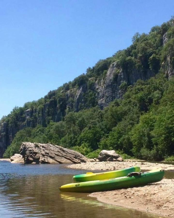 Gite « Les Rives De L'Ardeche » Ucel Eksteriør billede